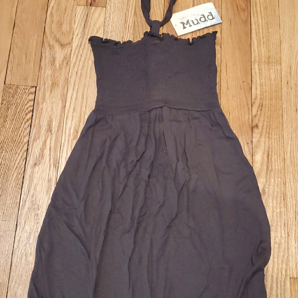 NWT Mudd brown maxi dress